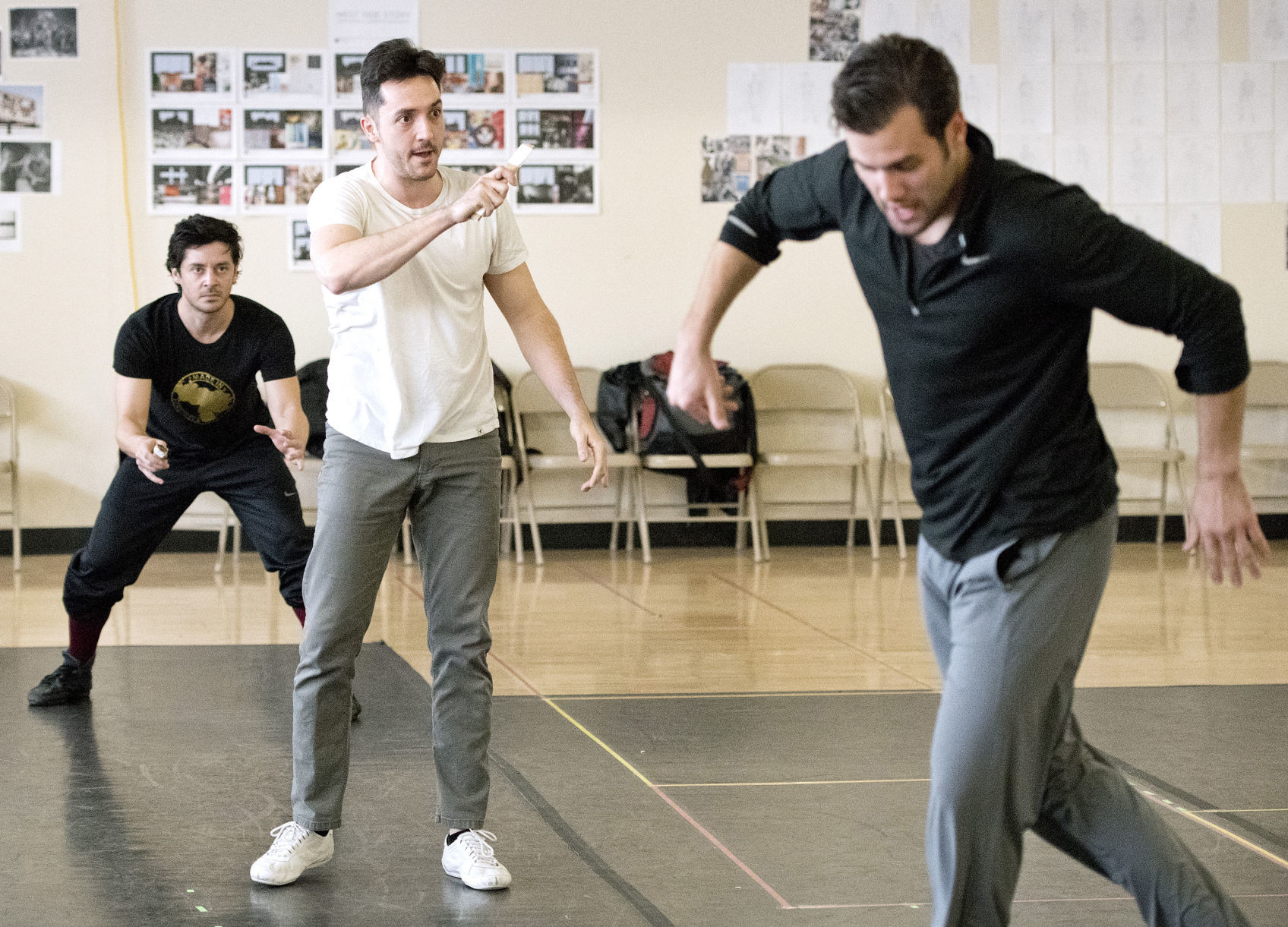 West Side Story rehearsal
